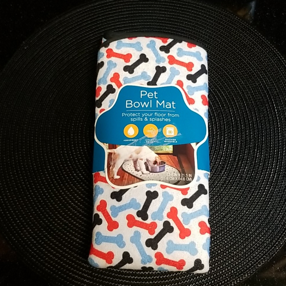 Dog Bowl Mat